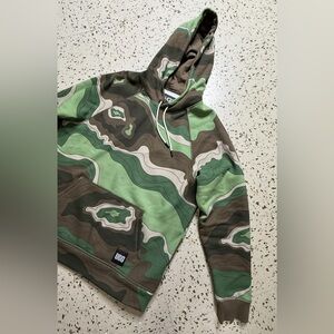 UGG Camouflage Hoodie in Green and Brown